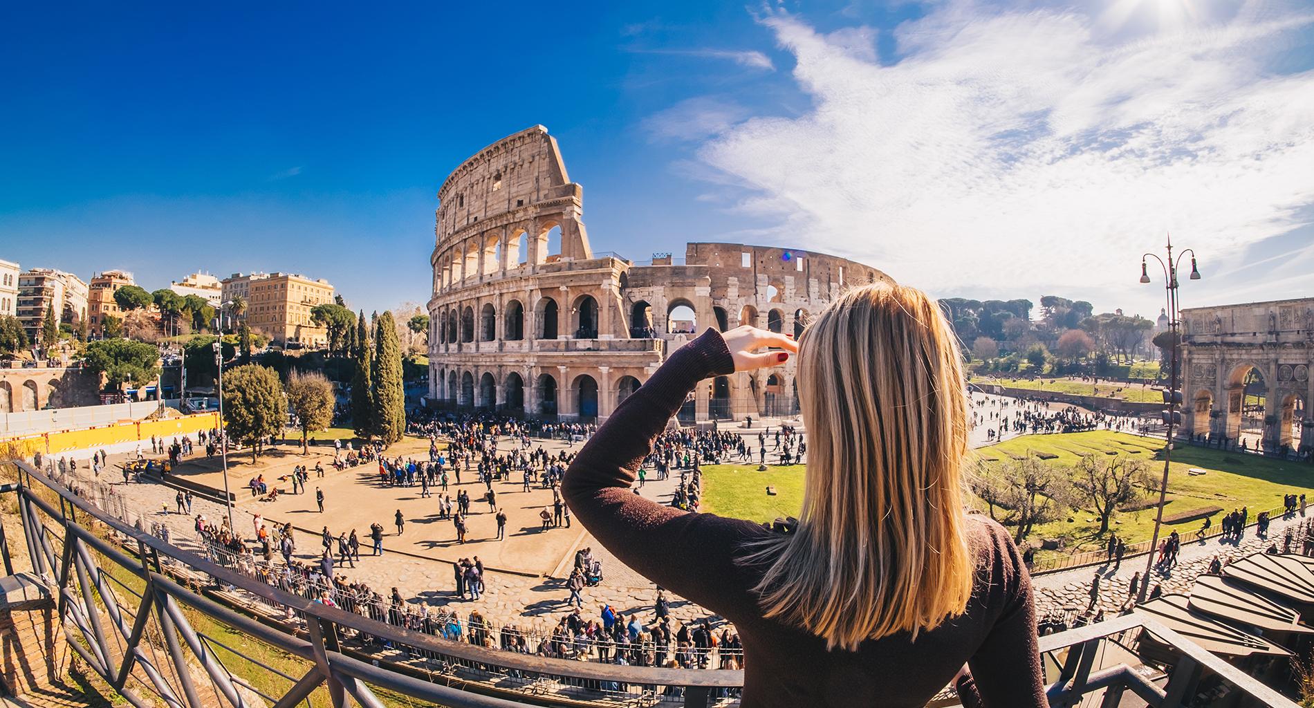 Andrea Bocelli Outdoor visit Rome